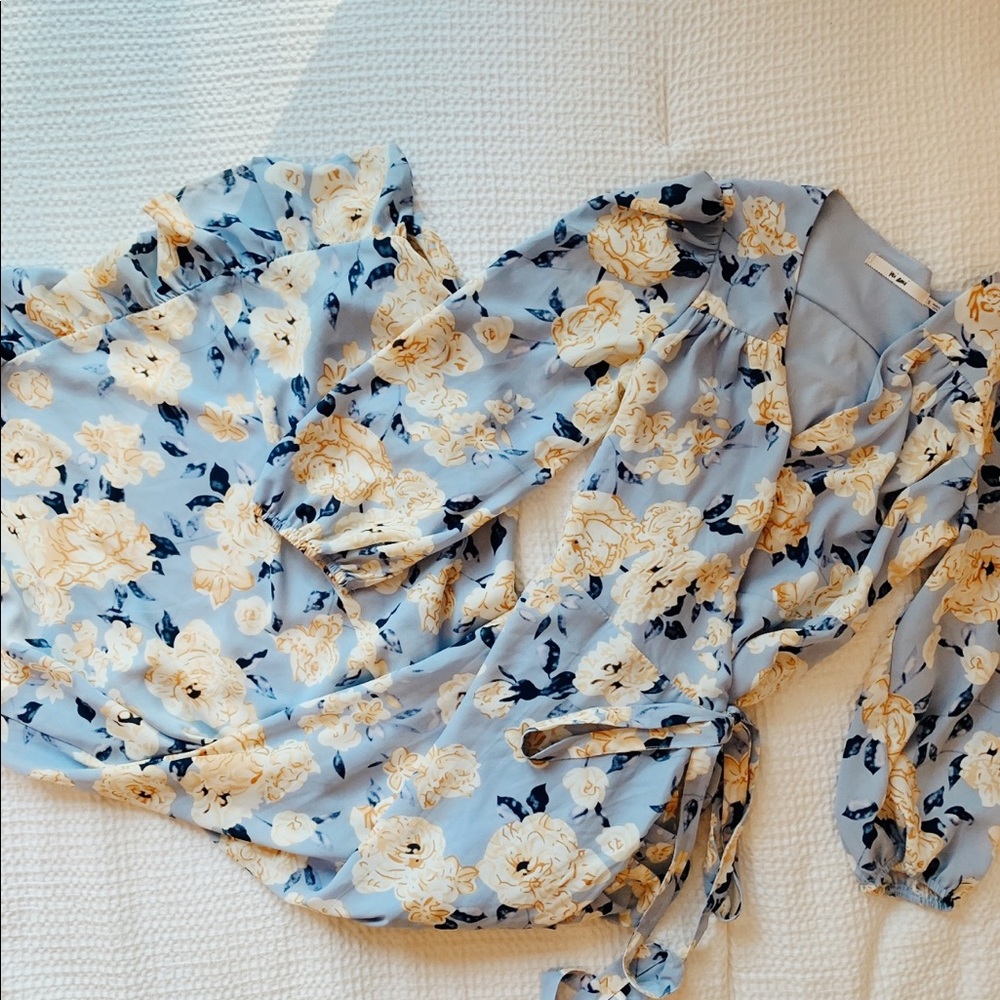 Francesca’s Floral Midi Dress